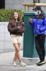 NATALIA ZOPPA Heading off for Her First Driving Lesson in Manchester 04/12/2021