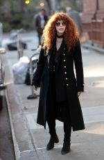 NATASHA LYONNE on teh Set of Russian Doll in New York 04/13/2021
