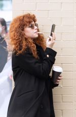 NATASHA LYONNE on the Set of Russian Doll, Season 2 in New York 03/31/2021