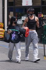 NESSA BARRETT Out Shopping in West Hollywood 04/24/2021