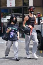 NESSA BARRETT Out Shopping in West Hollywood 04/24/2021