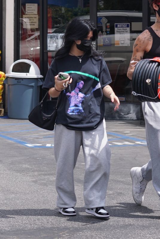 NESSA BARRETT Out Shopping in West Hollywood 04/24/2021