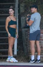NICKY DODAJ Out and About in Santa Monica 04/05/2021
