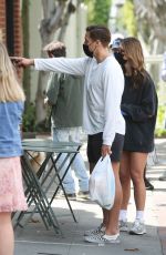 NICKY DODAJ Out for Coffee in West Hollywood 04/25/2021
