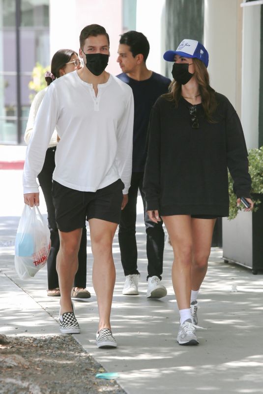 NICKY DODAJ Out for Coffee in West Hollywood 04/25/2021
