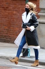 NICKY HILON Out and About in New York  04/22/2021