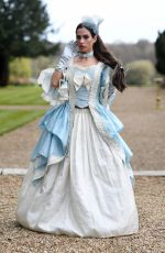 NICOLE BASS on the Set of The Only Way is Essex 04/18/2021