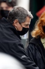 NICOLE KIDMAN on the Set of Being the Ricardos in Hollywood 04/14/2021