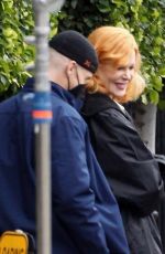 NICOLE KIDMAN on the Set of Being the Ricardos in Hollywood 04/14/2021