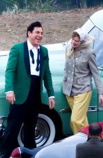 NICOLE KIDMAN on the Set of Being the Ricardos in Los Angeles 04/23/2021