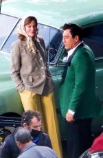 NICOLE KIDMAN on the Set of Being the Ricardos in Los Angeles 04/23/2021