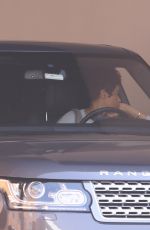 NICOLE MURPHY at City National Bank Drive-thru in Beverly Hills 04/06/2021
