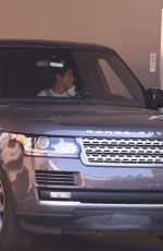 NICOLE MURPHY at City National Bank Drive-thru in Beverly Hills 04/06/2021