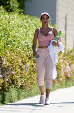 NICOLE MURPHY Leavesa a Gym in Los Angeles 04/28/2021