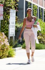 NICOLE MURPHY Leavesa a Gym in Los Angeles 04/28/2021