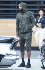 NICOLE MURPHY Out with a Mystery Man in Beverly Hills 04/05/2021