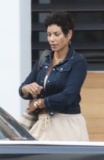 NICOLE MURPHY Out with a Mystery Man in Beverly Hills 04/05/2021