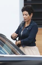 NICOLE MURPHY Out with a Mystery Man in Beverly Hills 04/05/2021