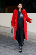NICOLE WILLIAMS Leaves Apartment Complex in Century City 03/30/2021