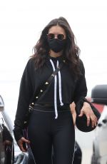 NINA DOBREV Leaves a Gym in West Hollywood 04/23/2021