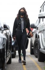 NINA DOBREV Leaves a Gym in West Hollywood 04/23/2021
