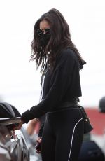 NINA DOBREV Leaves a Gym in West Hollywood 04/23/2021