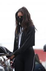 NINA DOBREV Leaves a Gym in West Hollywood 04/23/2021