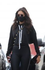 NINA DOBREV Leaves a Gym in West Hollywood 04/23/2021