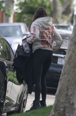 NINA DOBREV Out and About in Los Angeles 04/14/2021