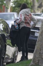 NINA DOBREV Out and About in Los Angeles 04/14/2021