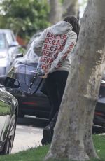 NINA DOBREV Out and About in Los Angeles 04/14/2021