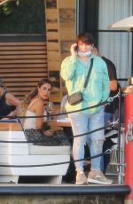 NINEL CONDE Out for Lunch with Friends in Miami 04/16/2021