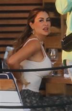 NINEL CONDE Out for Lunch with Friends in Miami 04/16/2021