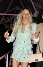 OLIVIA ATTWOOD Leaves Boujee Bar in Manchester 04/23/2021