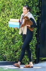OLIVIA CULPO Leaves a Gym with Her Dog in Los Angeles 04/28/2021