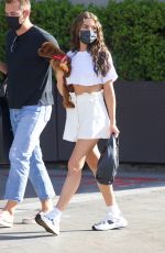 OLIVIA CULPO Out with Her Dog in Beverly Hills 04/08/2021