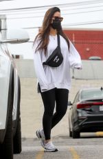 OLIVIA MUNN Leaves Pilates Class in West Hollywood 04/22/2021