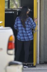 OLIVIA MUNN Leaves Rise Nation Gym in West Hollywood 04/15/2021