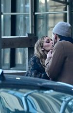 OLIVIA PALERMO and Johannes Huebl Out Kissing in New York 04/08/2021