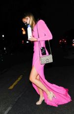OLIVIA PONTON Leaves at Oscars Party in Bel Air 04/25/2021