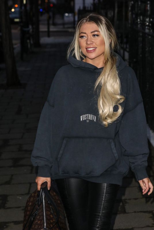 PAIGE TURLEY Night Out in London 04/15/2021
