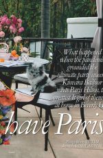 PARIS HILTON in Tatler Magazine, UK May 2021