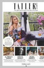 PARIS HILTON in Tatler Magazine, UK May 2021