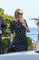 PARIS HILTON Out for Dinner at Nobu in Malibu 04/05/2021