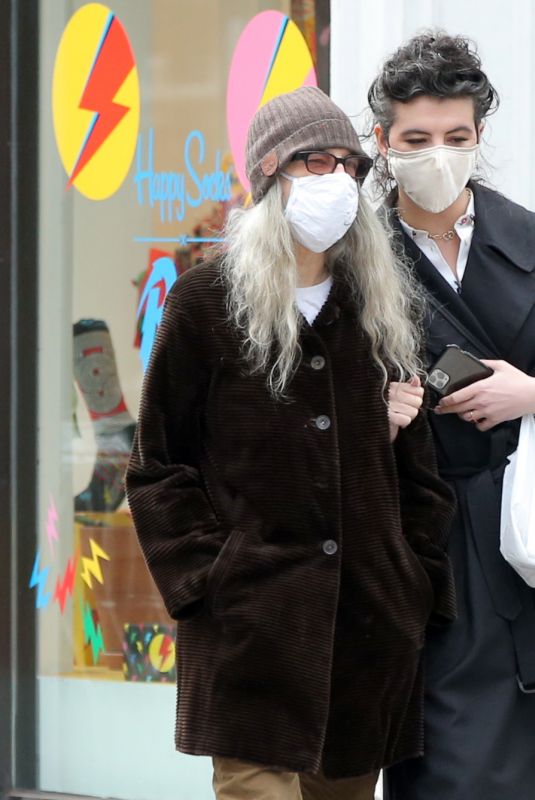 PATTI and JESSE SMITH Out in New York 04/04/2021