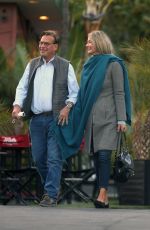 PAULINA PORIZKOVA and Aaron Sorkin Out in Los Angeles 04/27/2021