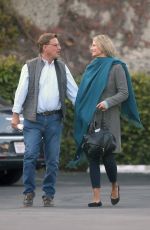 PAULINA PORIZKOVA and Aaron Sorkin Out in Los Angeles 04/27/2021