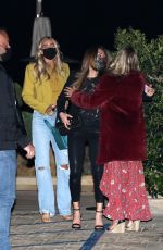 PETRA ECCLESTON Oit for Dinner with Friends at Nobu in Malibu 04/10/2021