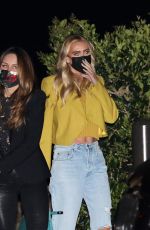 PETRA ECCLESTON Oit for Dinner with Friends at Nobu in Malibu 04/10/2021