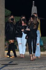 PETRA ECCLESTON Oit for Dinner with Friends at Nobu in Malibu 04/10/2021